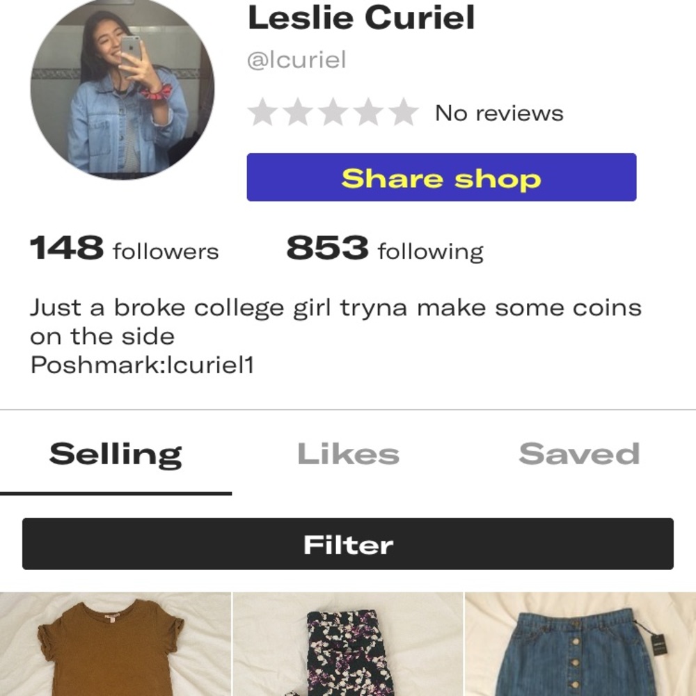 NOW ON DEPOP TOO